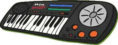 Casio Rapman RAP-1 Keyboard